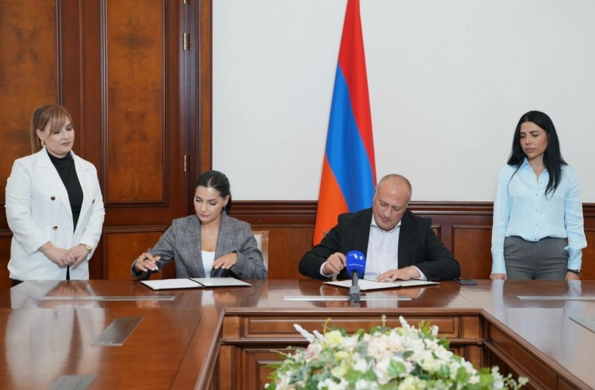 Ֆինանսների նախարարության հետ հուշագրի ստորագրում